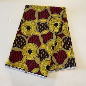 African Print Ankara Multicolor Cotton Fabric